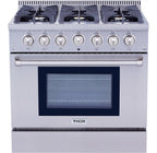 THOR Kitchen 36-Inch Professional Liquid Propane Range – HRG3618ULP