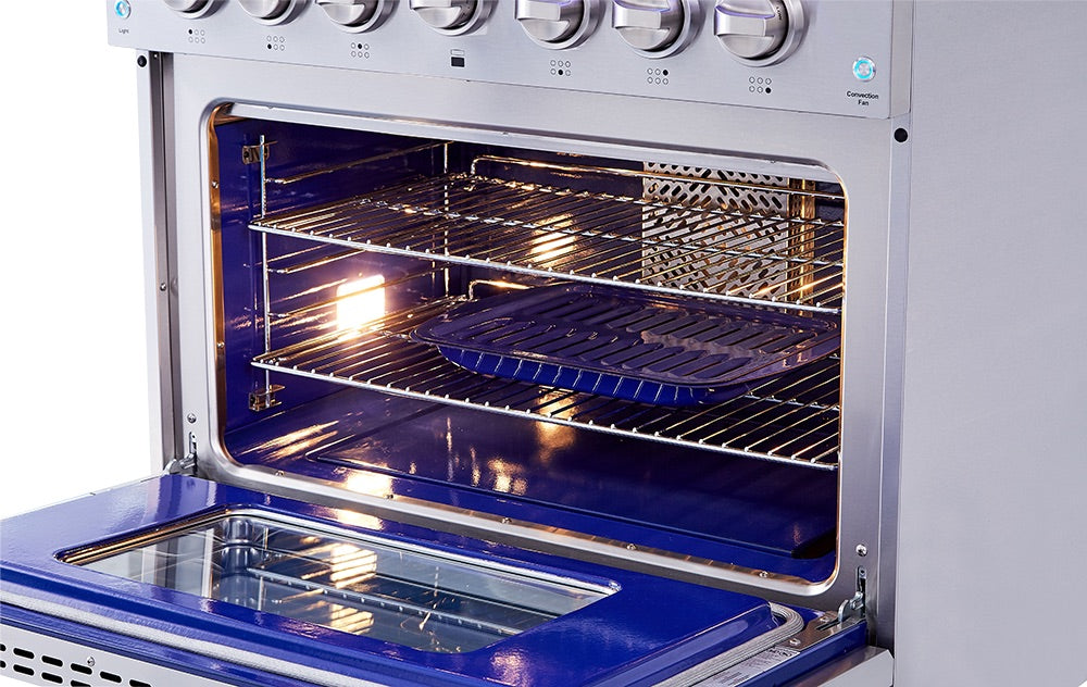 THOR Kitchen 36-Inch Professional Liquid Propane Range – HRG3618ULP