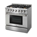 THOR Kitchen 36-Inch Professional Gas Range – HRG3618U