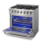 THOR Kitchen 36-Inch Professional Gas Range – HRG3618U