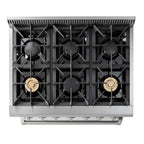 THOR Kitchen 36-Inch Professional Gas Range – HRG3618U