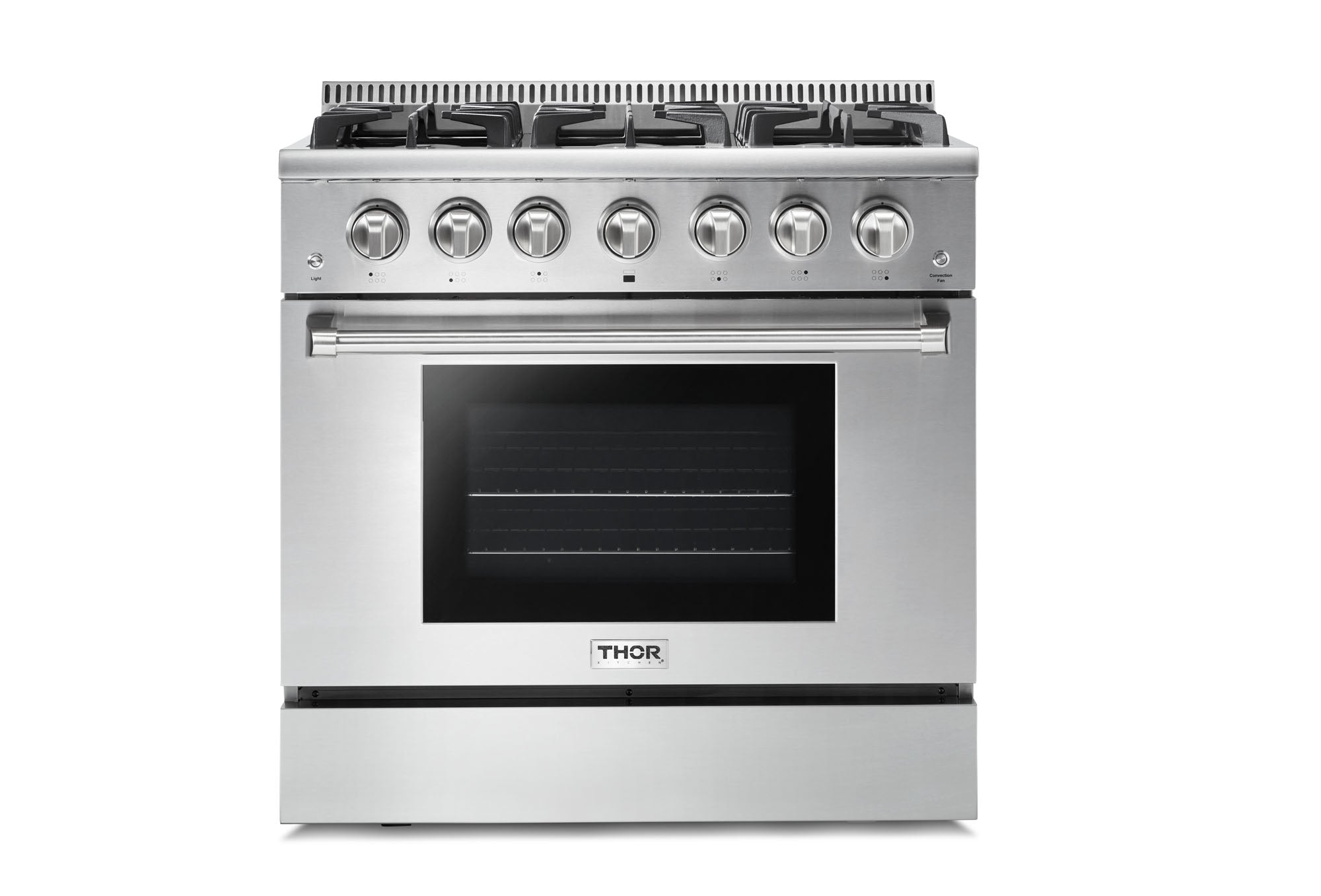 THOR Kitchen 36-Inch Professional Liquid Propane Range – HRG3618ULP