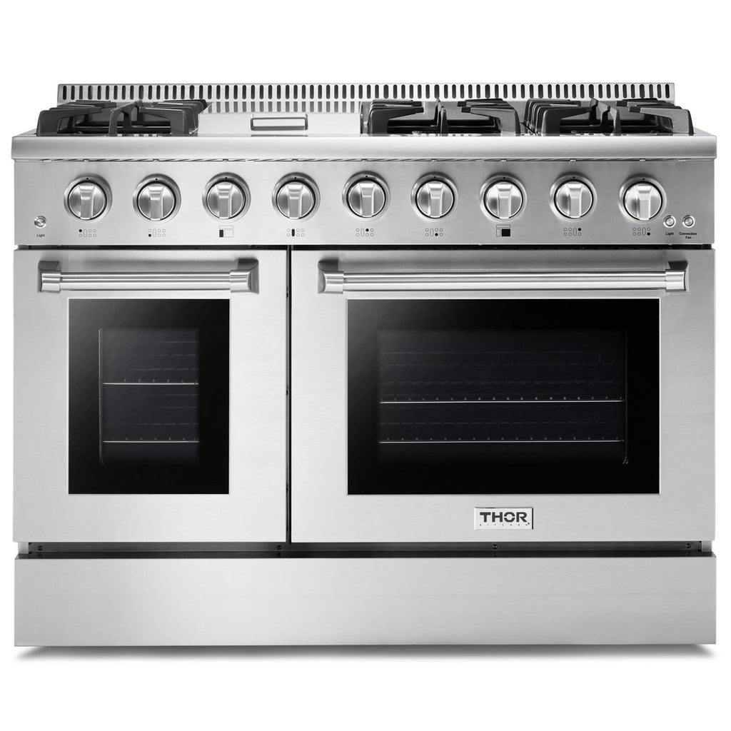 THOR Kitchen 48-Inch Professional Liquid Propane Range – HRG4808ULP