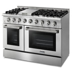 THOR Kitchen 48-Inch Professional Liquid Propane Range – HRG4808ULP