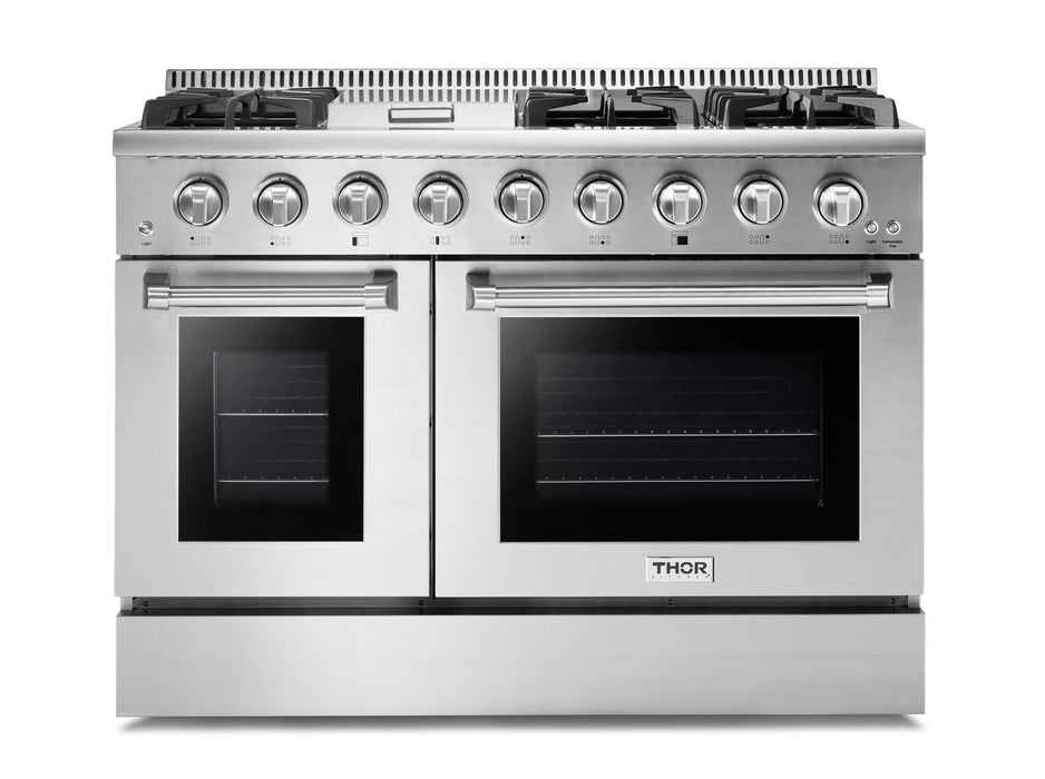 THOR Kitchen 48-Inch Gas Range – Professional – HRG4808U