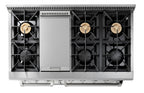 THOR Kitchen 48-Inch Gas Range – Professional – HRG4808U