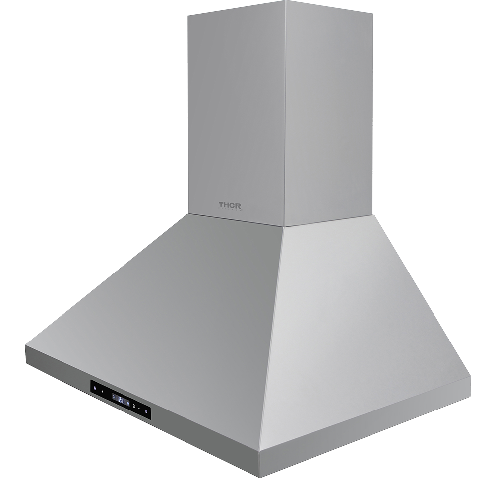 THOR Kitchen 30 Inch Wall Mount Range Hood in Stainless Steel – Model HRH3007