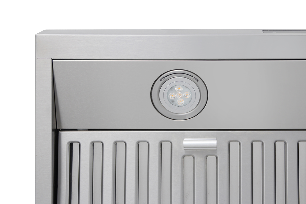 THOR Kitchen 36 Inch Wall Mount Range Hood in Stainless Steel – Model HRH3607