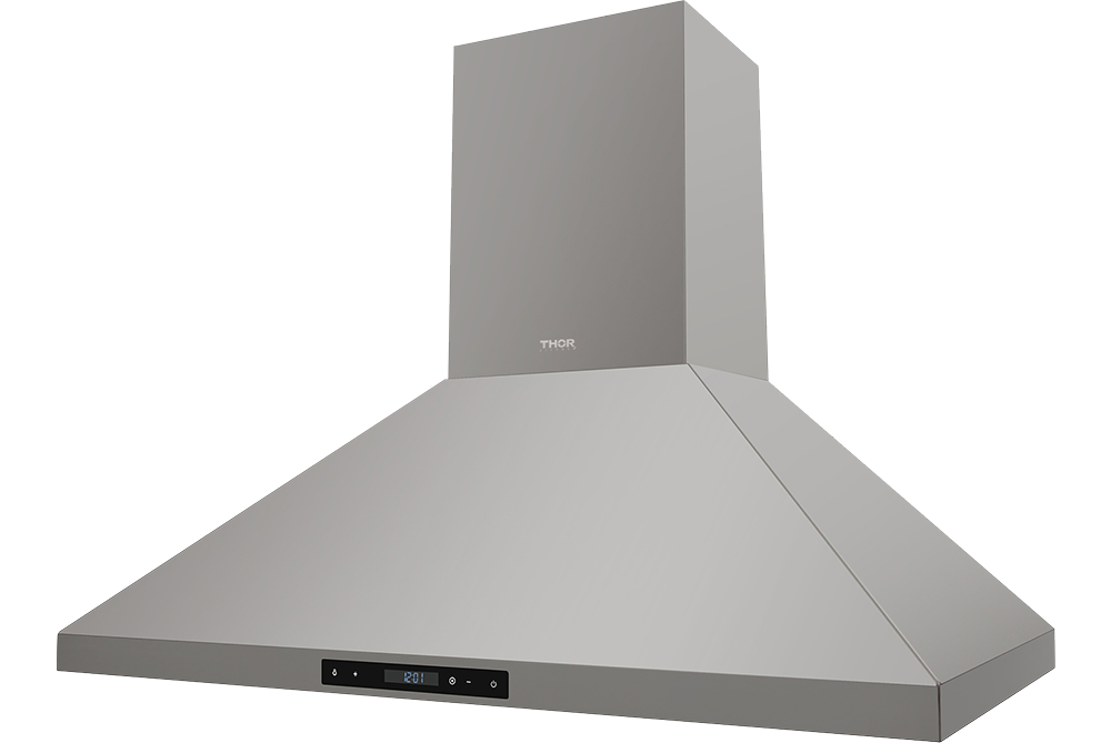 THOR Kitchen 36 Inch Wall Mount Range Hood in Stainless Steel – Model HRH3607