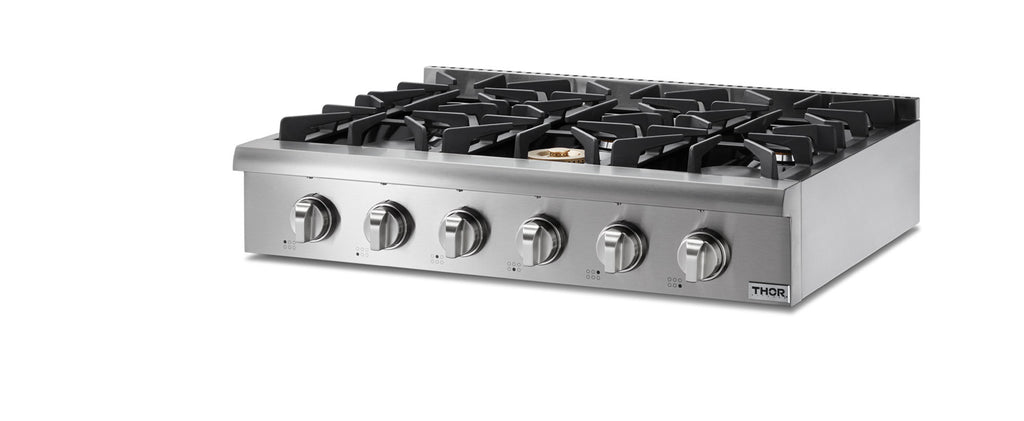 THOR Kitchen 36-Inch Professional Gas Rangetop – Model HRT3618U