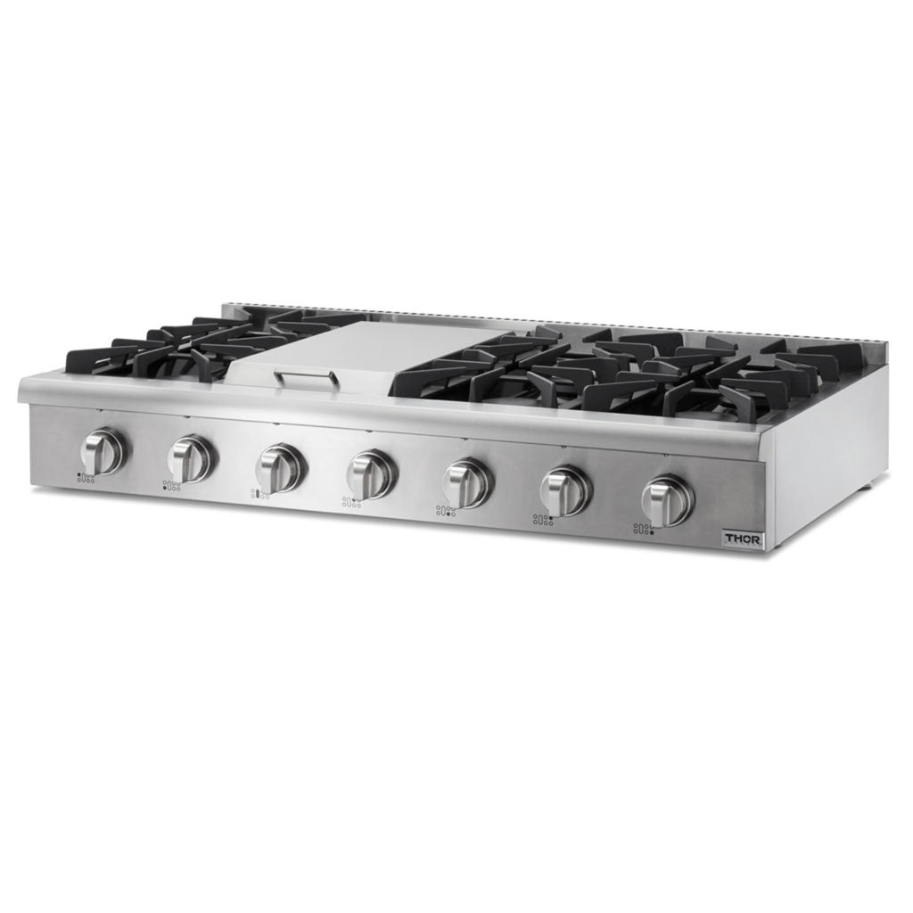 THOR Kitchen 48-Inch Professional LP Rangetop – HRT4806ULP