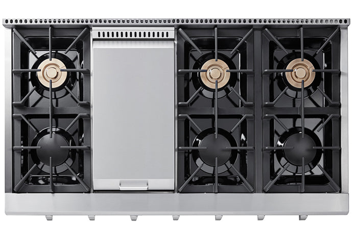 THOR Kitchen 48-Inch Professional LP Rangetop – HRT4806ULP
