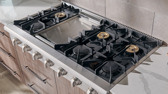 THOR Kitchen 48-Inch Professional LP Rangetop – HRT4806ULP