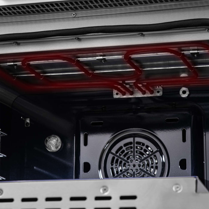 Forno Maximus 30 Inch Induction Range with Air Fryer