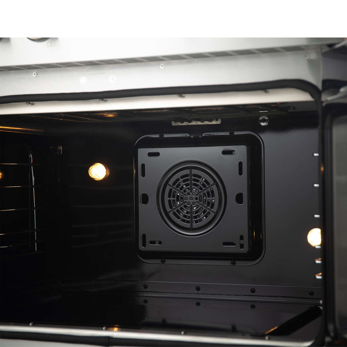 Forno Torino 36 Inch French Door Induction Range with Air Fryer and True Convection Oven