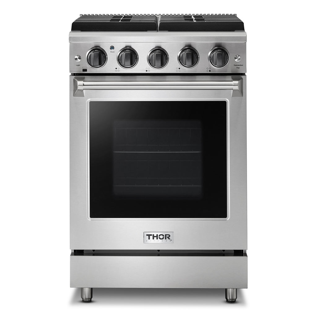 THOR Kitchen 24-Inch Liquid Propane Range – LRG2401ULP