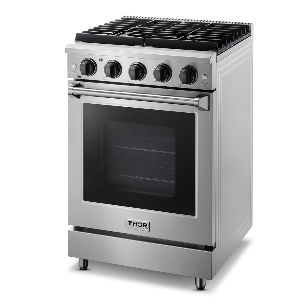 THOR Kitchen 24-Inch Gas Range – LRG2401U