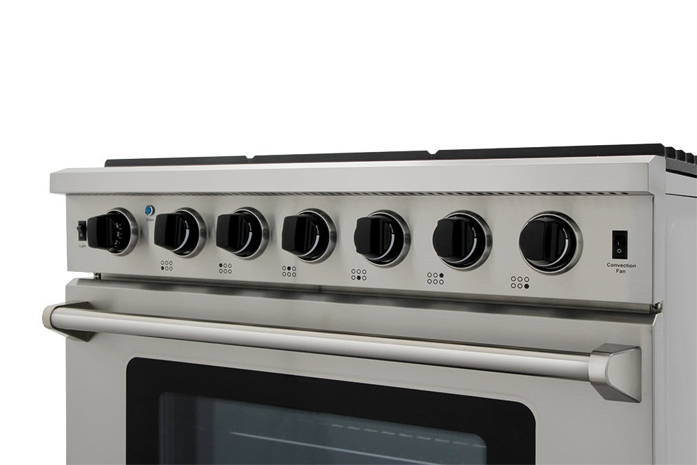 THOR Kitchen 36-Inch Liquid Propane Range – LRG3601ULP