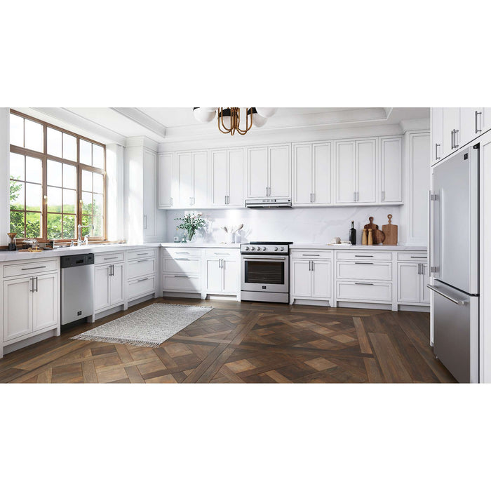Forno Leonardo Espresso 30-Inch Stainless Steel Electric Range, True Convection, Energy Efficient