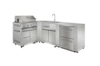 THOR Kitchen Outdoor Kitchen Refrigerator Cabinet in Stainless Steel – Model MK02SS304