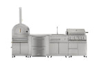 THOR Kitchen Outdoor Kitchen BBQ Grill Cabinet in Stainless Steel – Model MK03SS304