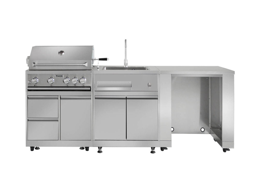 THOR Kitchen Outdoor Kitchen GAS BBQ GRILL – Model MK04SS304