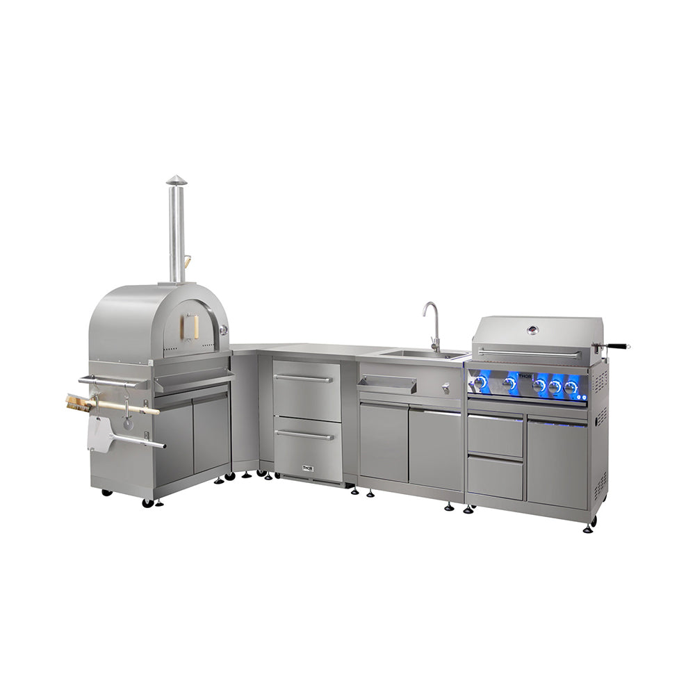 THOR Kitchen Outdoor Kitchen Corner Cabinet – Model MK06SS304