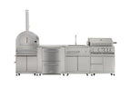 THOR Kitchen Outdoor Kitchen Pizza Oven And Cabinet – Model MK07SS304