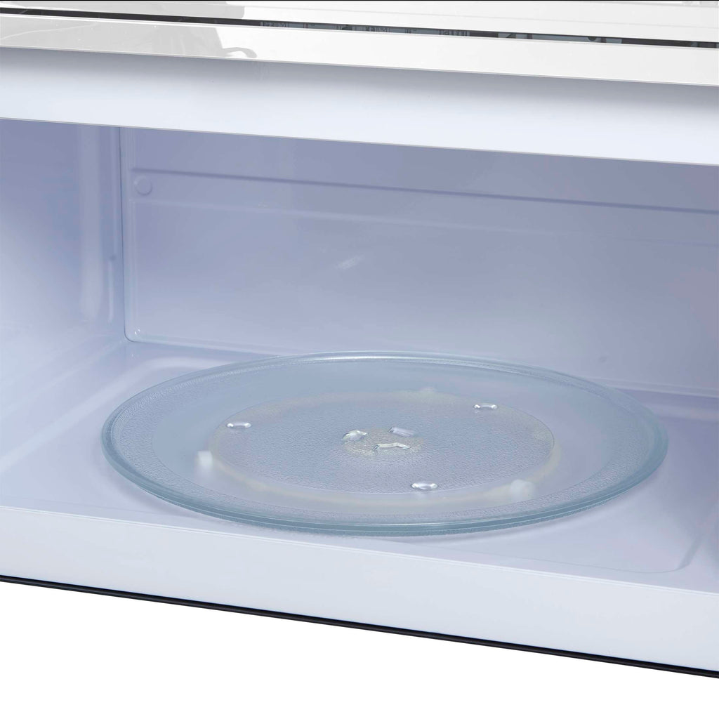 Forno Scalo 30-Inch Over the Range Microwave, White – 1.6 cu.ft, 300 CFM Vent, Touch Control, LED Light