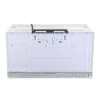 Forno Scalo 30-Inch Over the Range Microwave, White – 1.6 cu.ft, 300 CFM Vent, Touch Control, LED Light