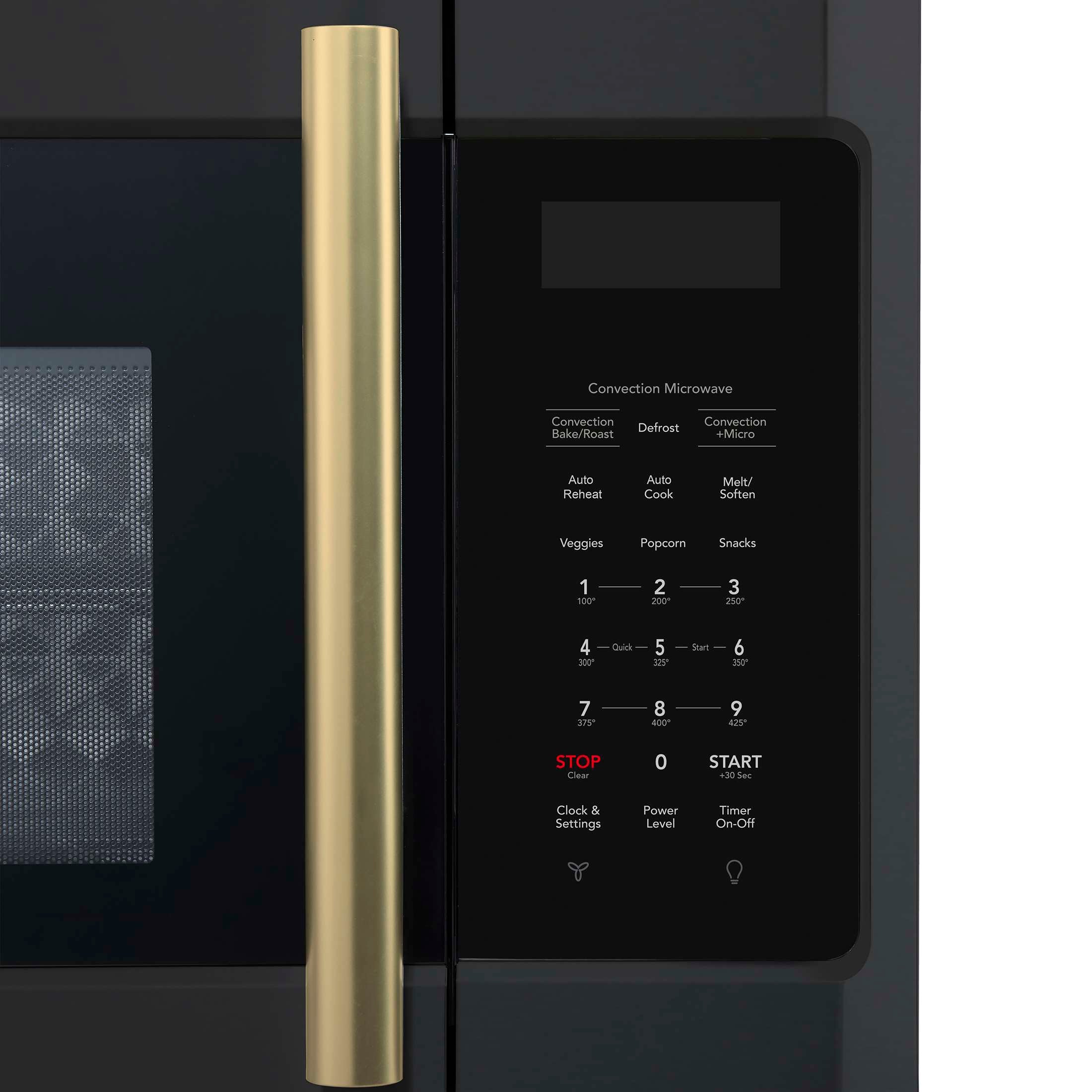 Forno Fornace 30-Inch Over the Range Convection Microwave, Black – 1.5 cu.ft, 300 CFM Vent, Touch Control, LED Light