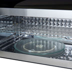 Forno Fornace 30-Inch Over the Range Convection Microwave, Black – 1.5 cu.ft, 300 CFM Vent, Touch Control, LED Light