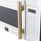 Forno Fornace 30-Inch Over the Range Convection Microwave, White – 1.5 cu.ft, 300 CFM Vent, Touch Control, LED Light