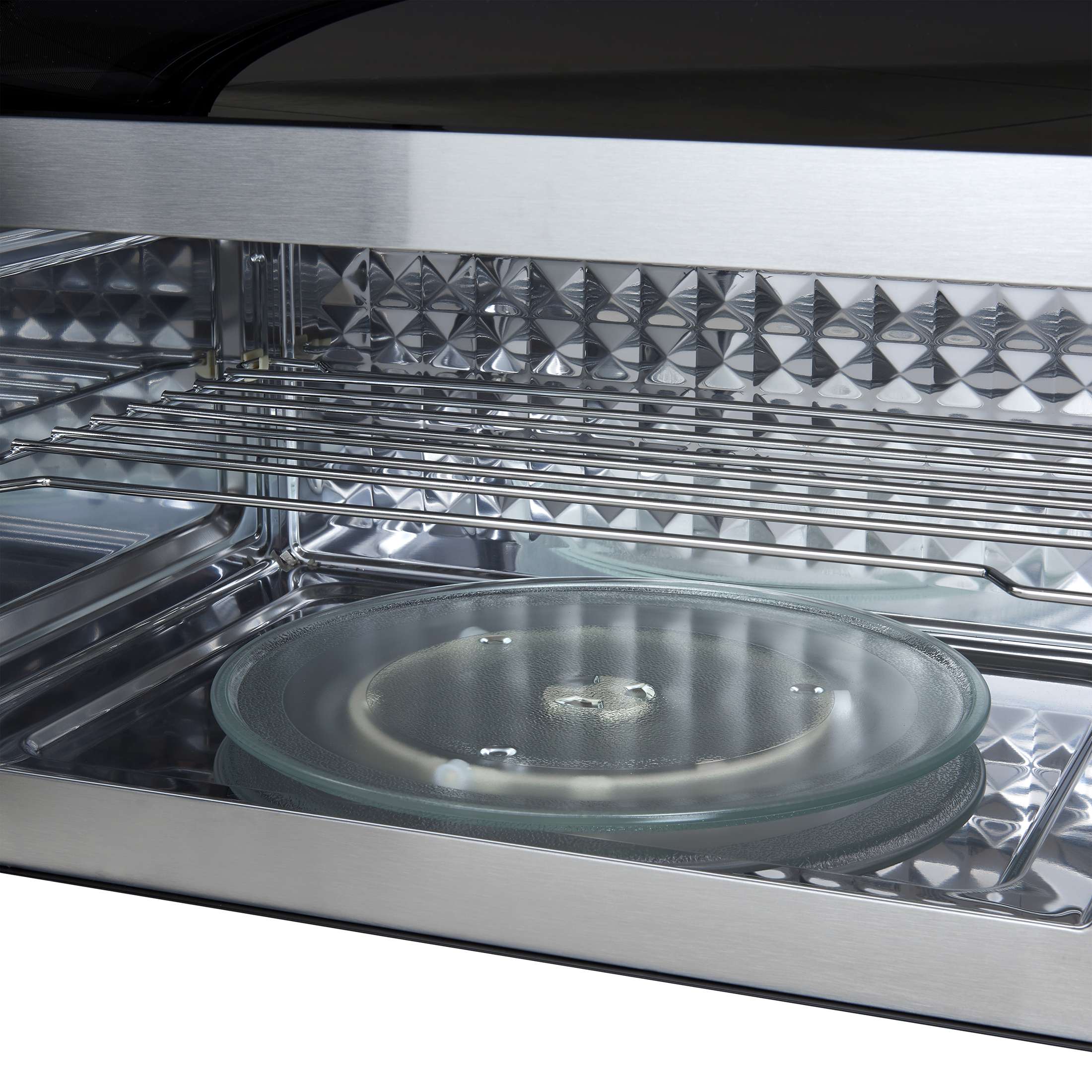 Forno Fornace 30-Inch Over the Range Convection Microwave, Stainless Steel – 1.5 cu.ft, 300 CFM Vent, Touch Control, LED Light