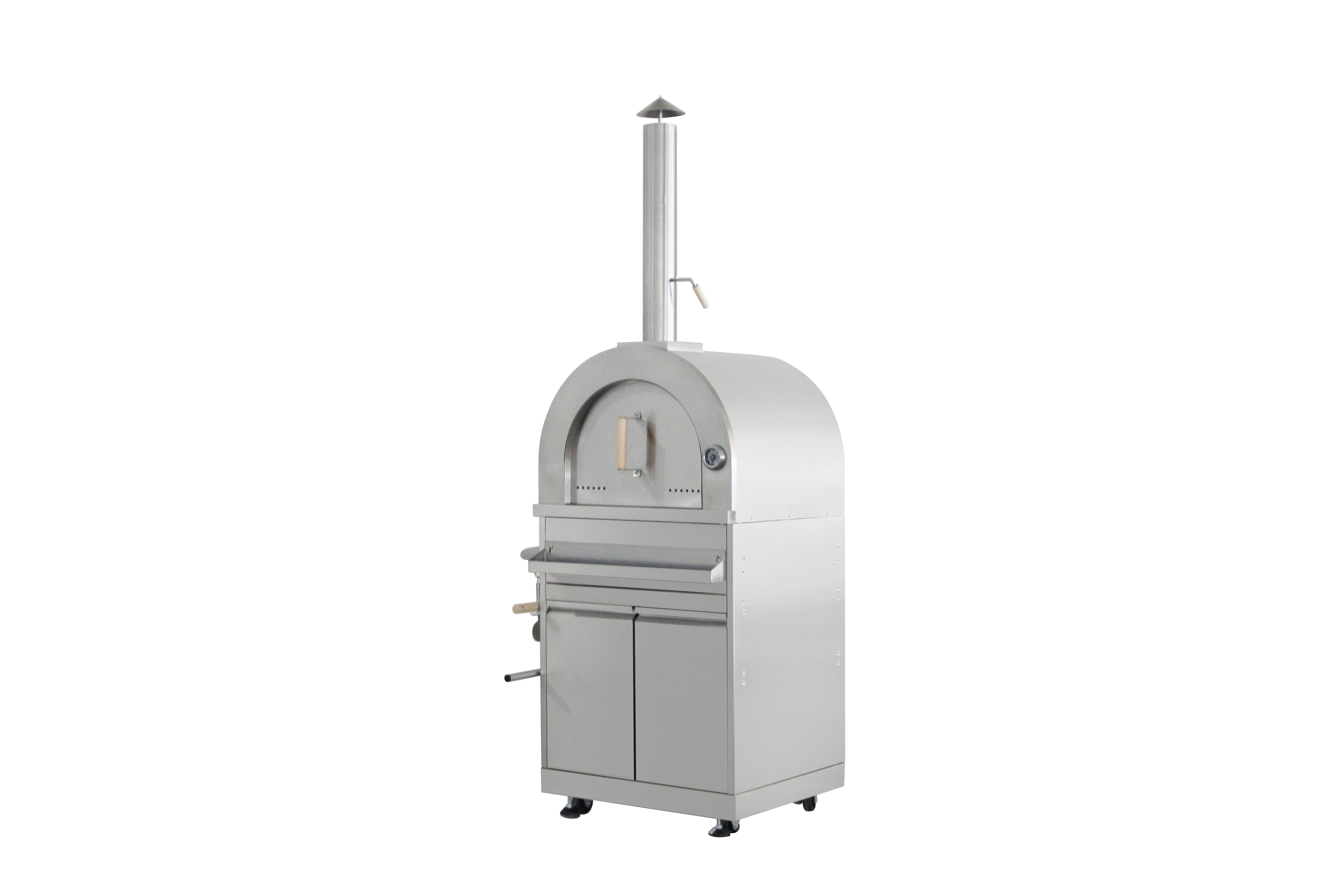 THOR Kitchen Outdoor Kitchen Pizza Oven And Cabinet – Model MK07SS304