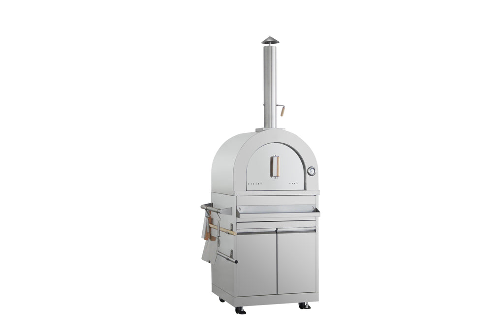 THOR Kitchen Outdoor Kitchen Pizza Oven And Cabinet – Model MK07SS304