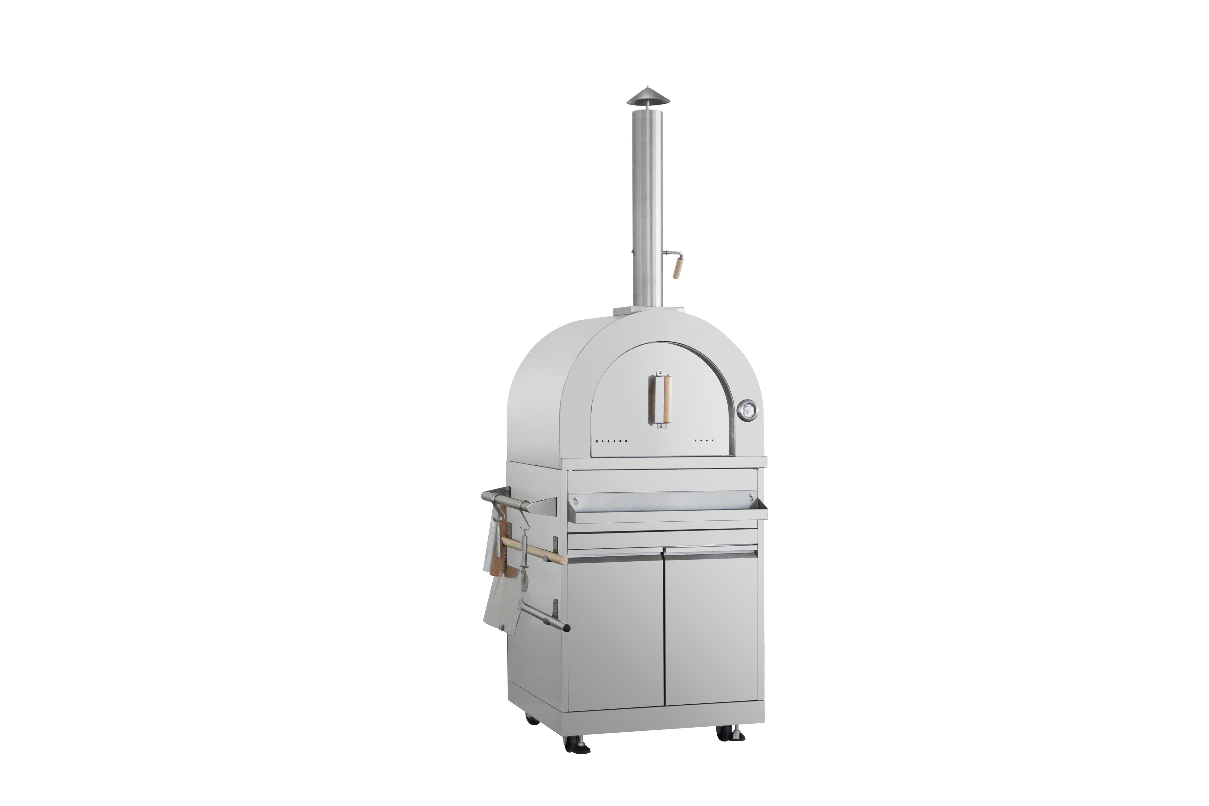 THOR Kitchen Outdoor Kitchen Pizza Oven And Cabinet – Model MK07SS304