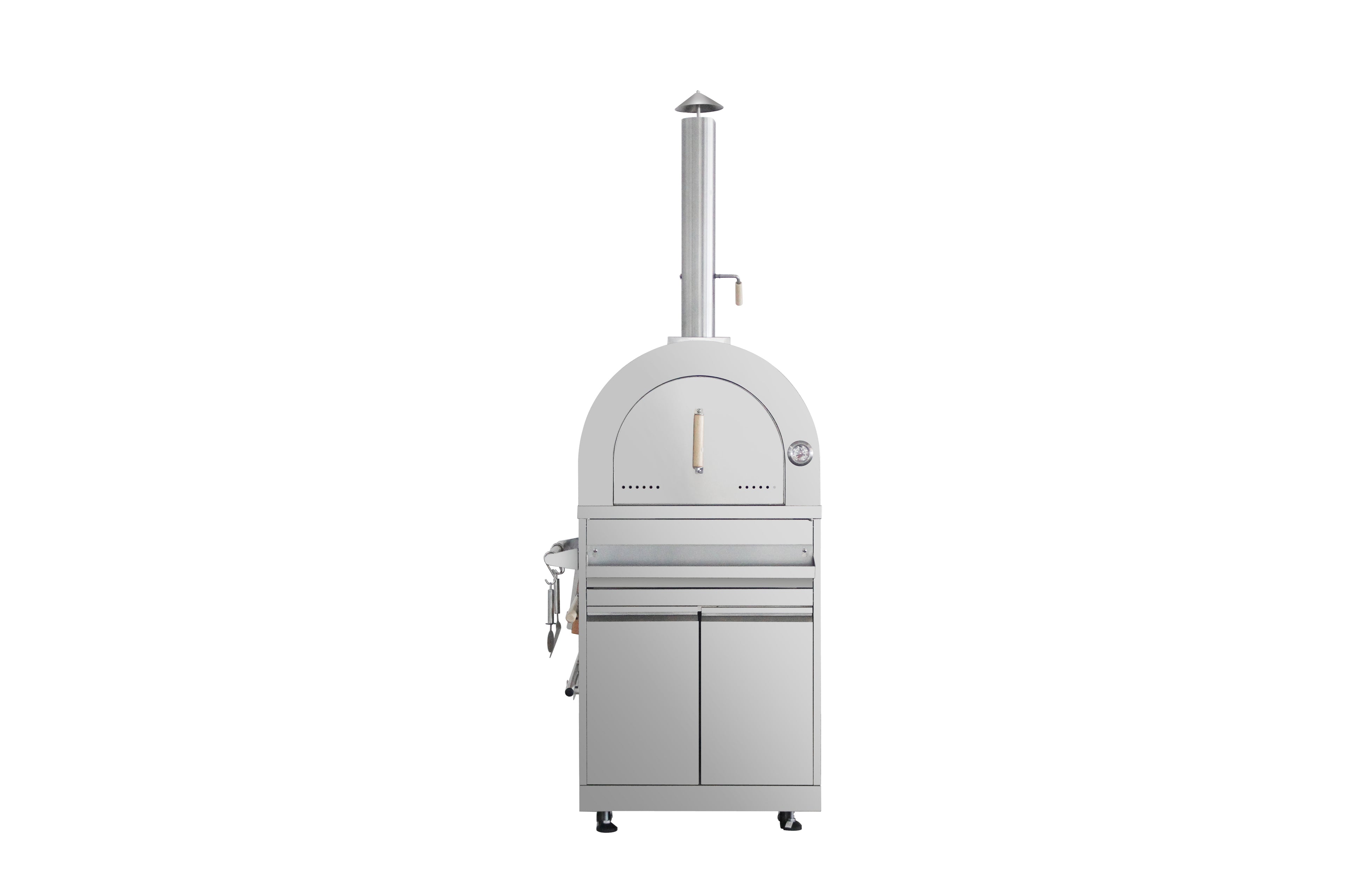 THOR Kitchen Outdoor Kitchen Pizza Oven And Cabinet – Model MK07SS304