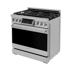 36 Inch Professional Gas Range with Tilt Panel Touch Control in Stainless Steel | Gordon Ramsay Series