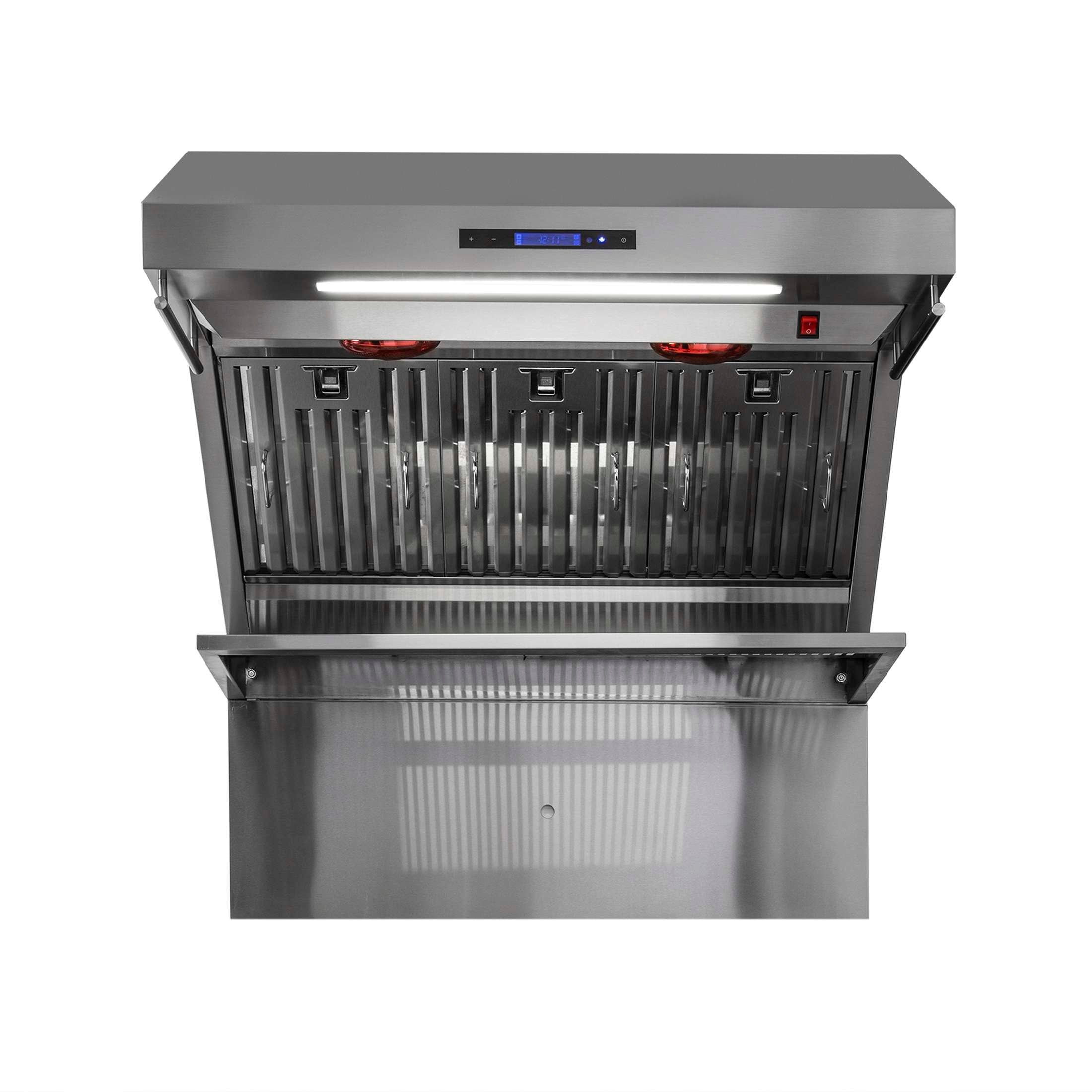 Forno Savona 36-Inch Wall Mount Range Hood, Baffle Filters, Backsplash Included