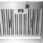 Forno Savona 48-Inch Wall Mount Range Hood, Baffle Filters, Backsplash Included