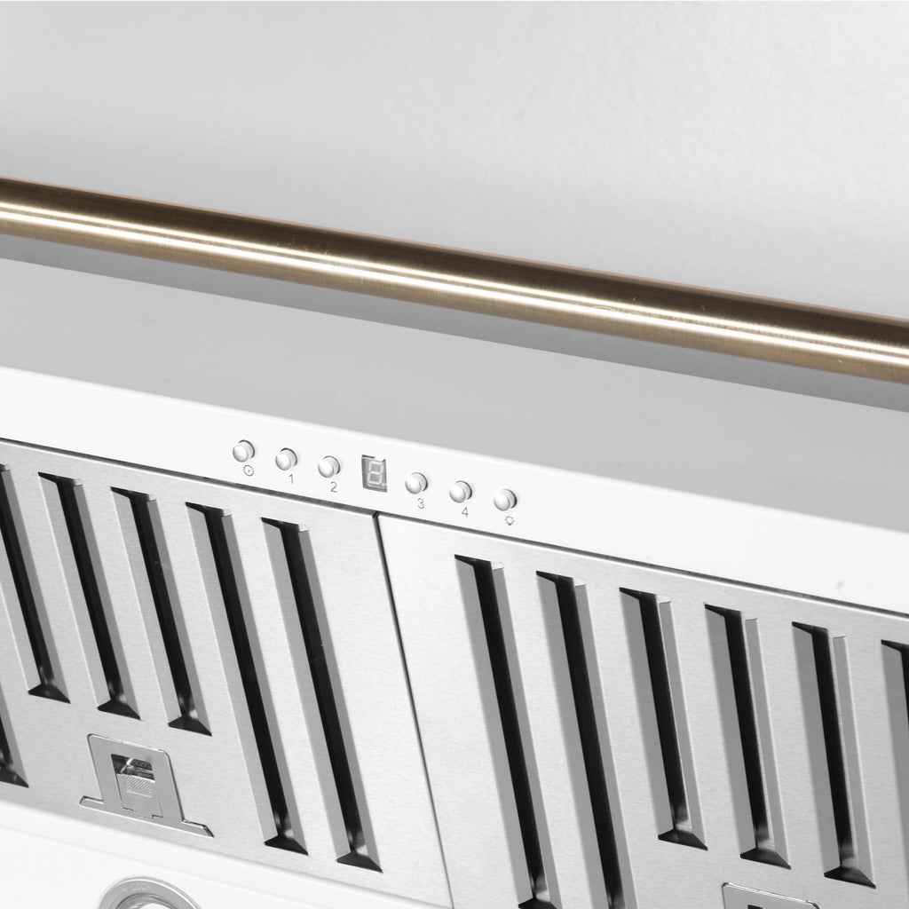 Forno Aria 60 Inch Wall-Mounted Range Hood in White