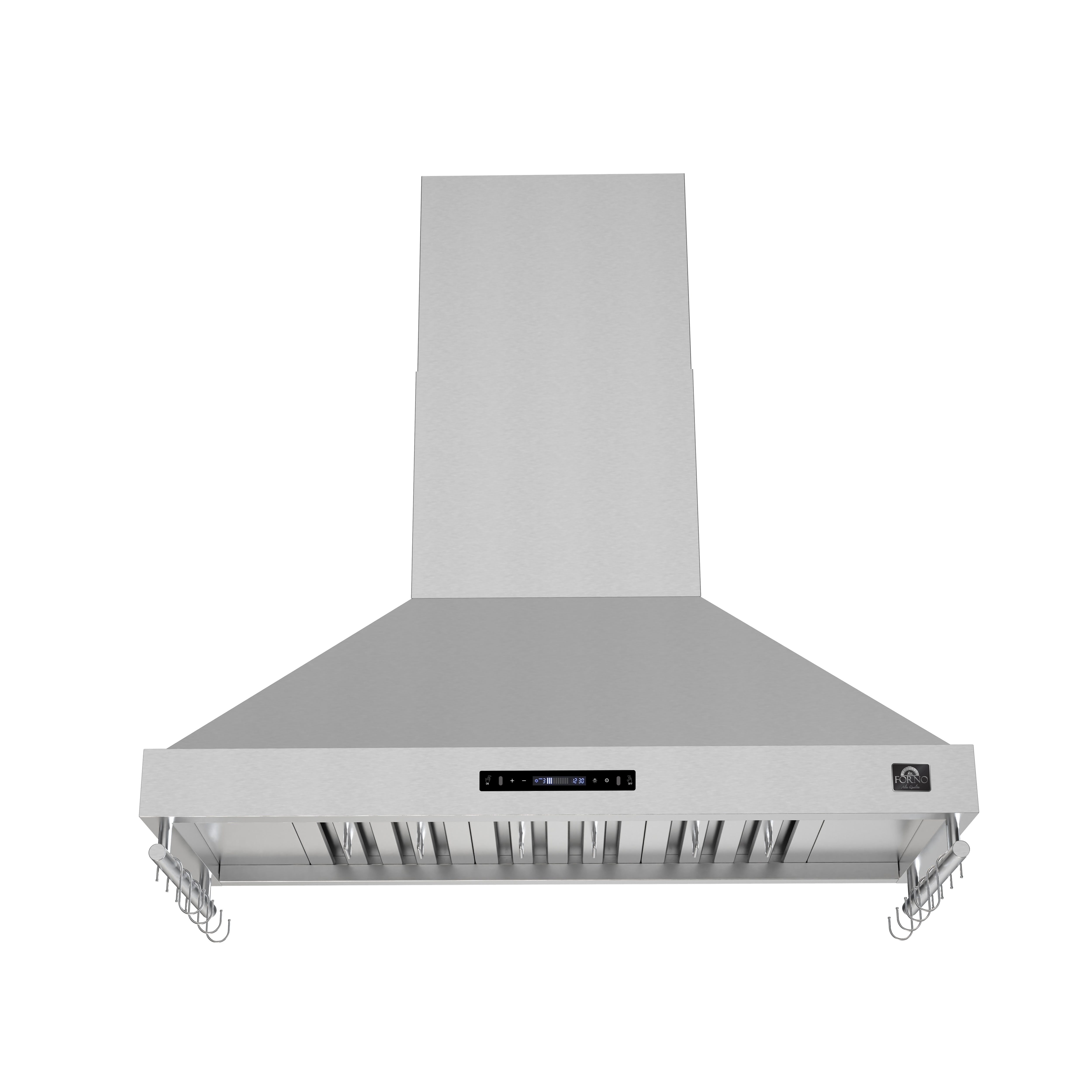Forno Venezia 48 Inch Wall-Mounted Range Hood with Touch Controls and ...