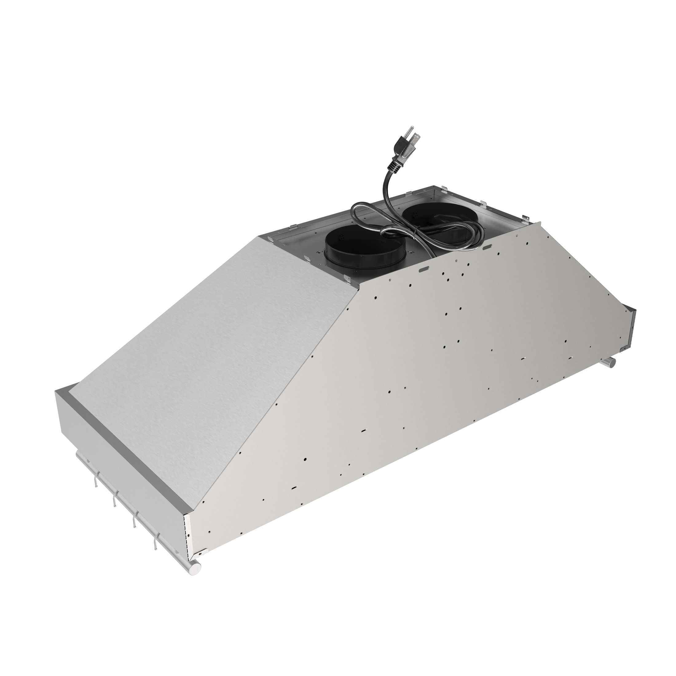 Forno Venezia 48 Inch Wall-Mounted Range Hood with Touch Controls and Baffle Filters