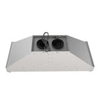 Forno Venezia 48 Inch Wall-Mounted Range Hood with Touch Controls and Baffle Filters