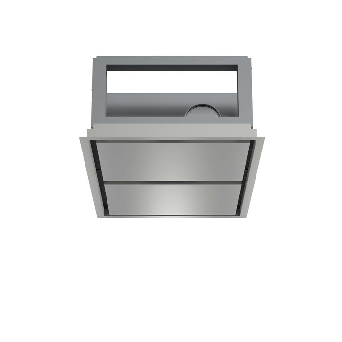 FORNO Arezzo 44-Inch Recessed Ceiling Range Hood, Dual Motors, 1200 CFM, Hybrid Filters, Remote Control