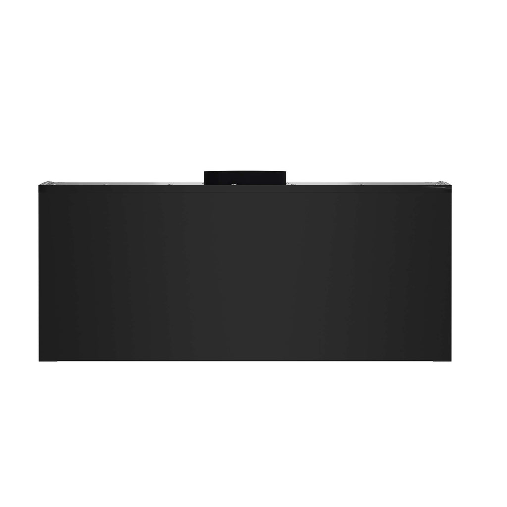 Forno Bari Espresso 30-Inch Under Cabinet Range Hood, Black, 600 CFM, LED Lighting, Dishwasher-Safe Baffle Filters, 3-Speed Fan Control