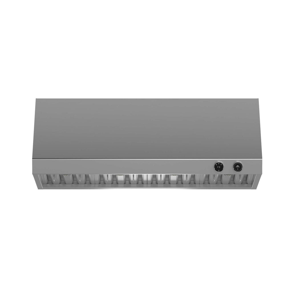Forno Biagio 48-Inch Wall Mounted Range Hood, Stainless Steel, Heavy Duty