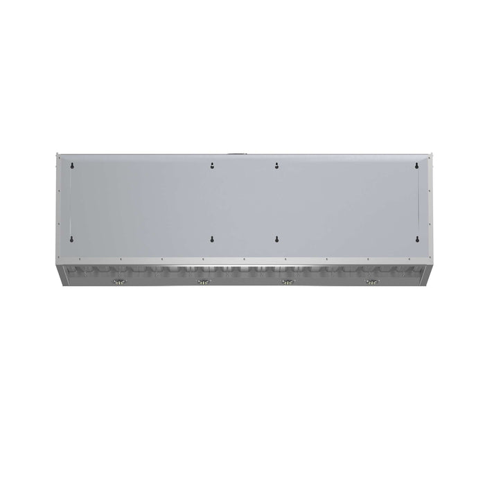 Forno Biagio 60-Inch Wall Mounted Range Hood, Stainless Steel, Heavy Duty
