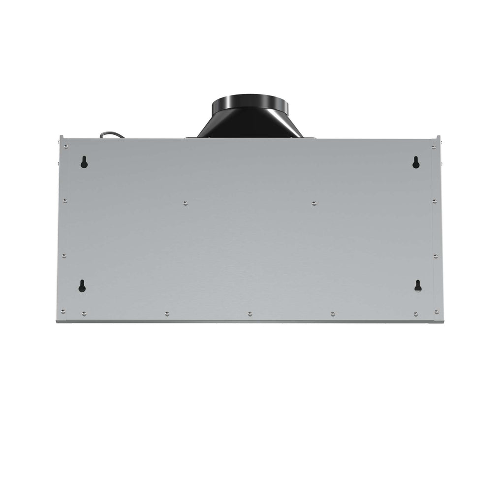 Forno Palazzo 30-Inch Wall Mounted Range Hood, Stainless Steel, Heavy Duty Baffle Filters, Remote Control